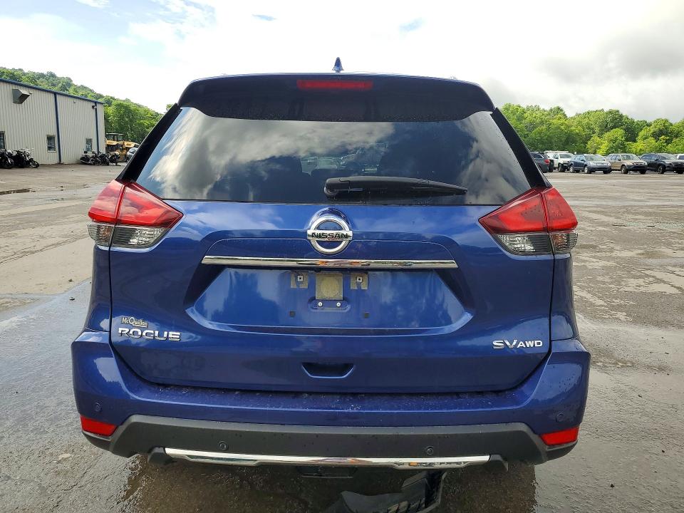 2020 Nissan Rogue VIN JN8AT2MV6LW108612 COPART salvage auction — REAR END, Pa - Certificate Of Salvage, sold $2,450 on 2026-07-02 (photo 6)
