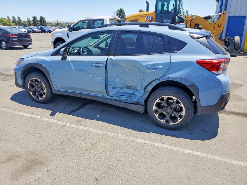 2021 Subaru Crosstrek VIN JF2GTAEC4MH351260 COPART salvage auction — SIDE, CA - SALVAGE CERTIFICATE, sold $20 on 2026-07-24 (photo 2)
