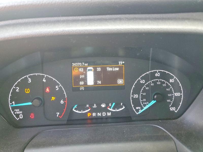2022 Ford Transit VIN 1FTBR1CG8NKA28671 COPART salvage auction — SIDE, OH - CERT OF TITLE-SALVAGE, sold $12,700 on 2026-07-29 (photo 9)