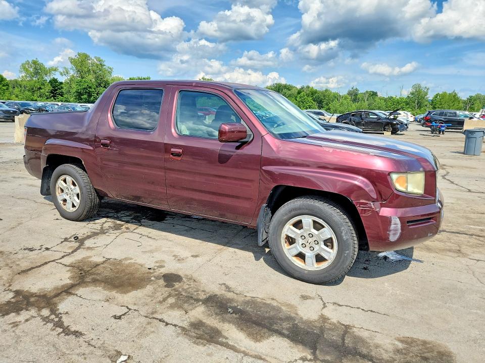 2008 Honda Ridgeline VIN 2HJYK16448H508701 COPART salvage auction — FRONT END, NY - CERTIFICATE OF TITLE, sold $425 on 2026-07-02 (photo 4)