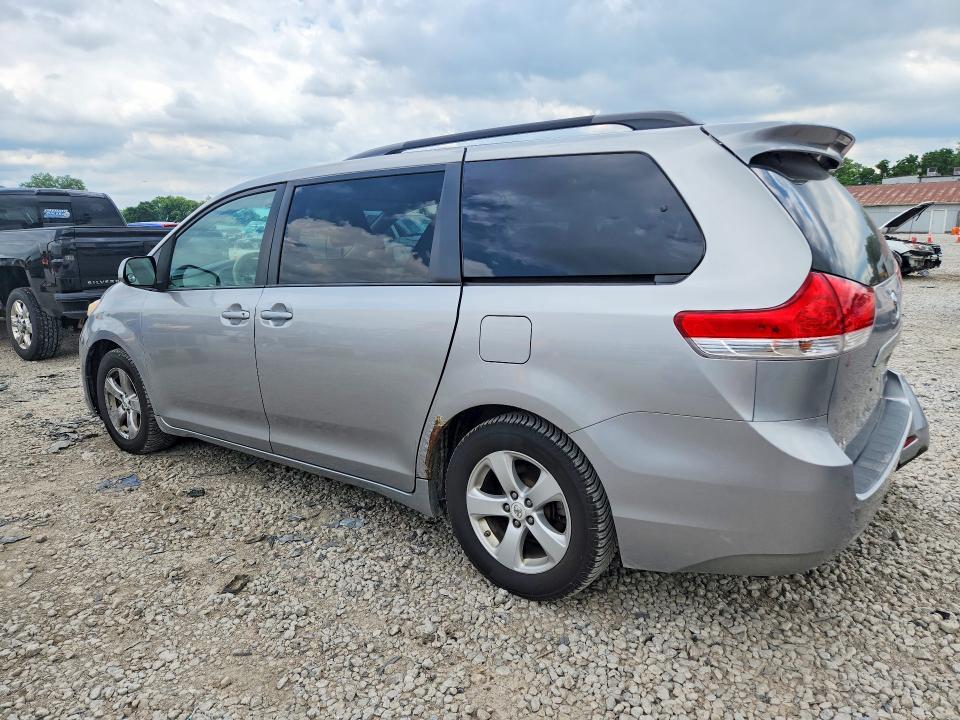 2012 Toyota Sienna VIN 5TDKK3DC0CS221642 COPART salvage auction — SIDE, Oh - Cert Of Title-Salvage, sold $1,100 on 2026-07-02 (photo 2)