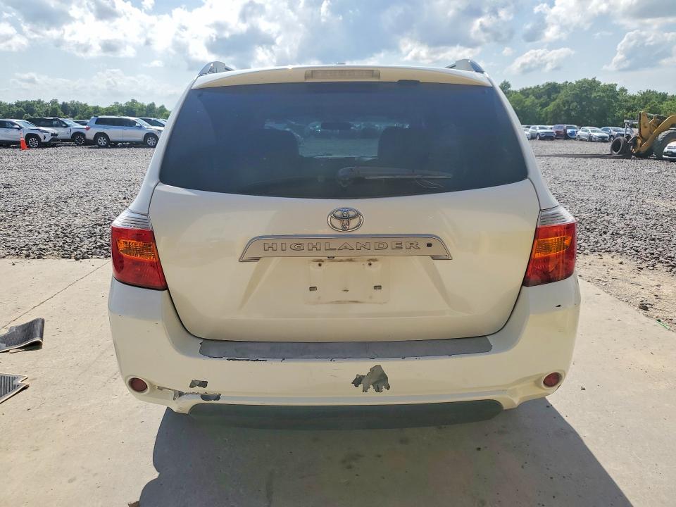 2010 Toyota Highlander VIN 5TDKK3EH6AS007374 COPART salvage auction — FRONT END, Mo - Salvage Certificate Of Title, sold $70 on 2026-07-21 (photo 6)