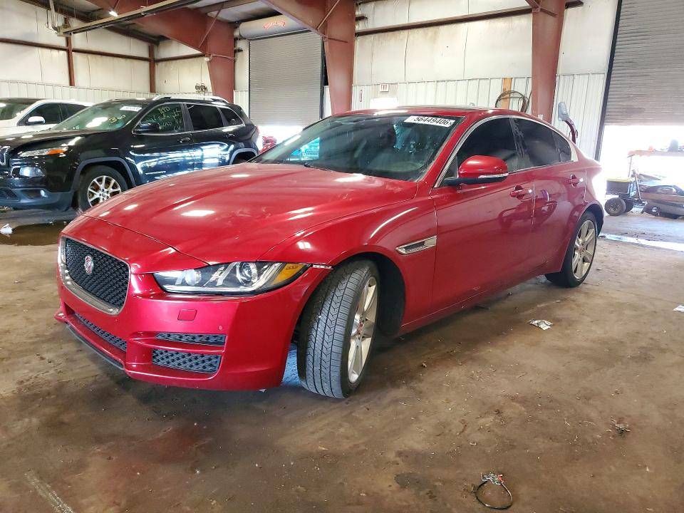 2017 Jaguar Xe VIN SAJAD4BG4HA973142 COPART salvage auction — REAR END, Mi - Certificate Of Title, sold $1,250 on 2026-07-17 (photo 1)