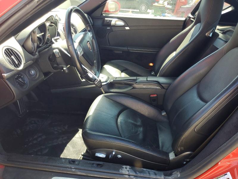 2007 Porsche Cayman VIN WP0AB29877U781671 COPART salvage auction — NORMAL WEAR, Fl - Dis/Dlr/Exp Only Clean Title, sold $7,800 on 2026-07-28 (photo 7)
