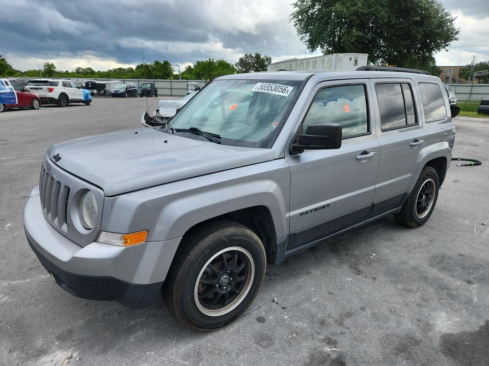 2016 Jeep Liberty (patriot) VIN 1C4NJPBB7GD569747 — COPART salvage auction photo