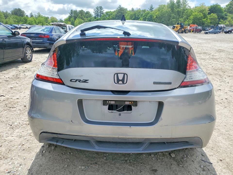 2011 Honda Cr-z VIN JHMZF1D61BS011945 COPART salvage auction — ALL OVER, Ma - Cert Of Title-Reconstrctd Coll, sold $400 on 2026-07-02 (photo 6)