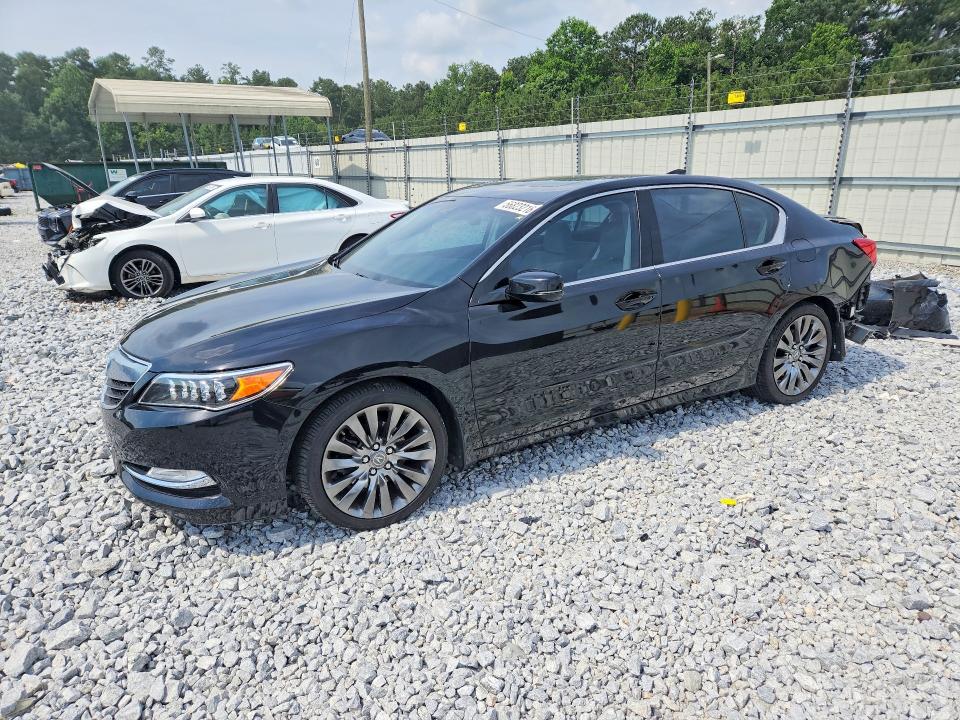 2017 Acura RLX VIN JH4KC1F54HC000861 COPART salvage auction — REAR END, GA - CERT OF TITLE-SALVAGE, sold $2,750 on 2026-07-23 (photo 1)