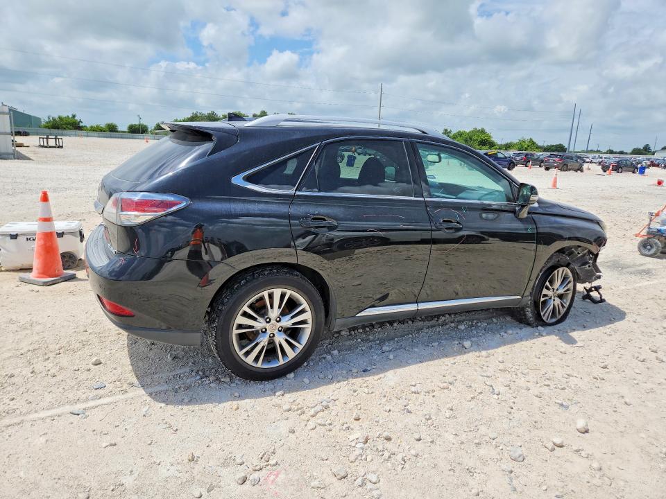 2014 Lexus Rx VIN 2T2ZK1BA2EC145840 COPART salvage auction — FRONT END, TX - SALVAGE VEHICLE TITLE, sold $8,000 on 2026-07-02 (photo 3)