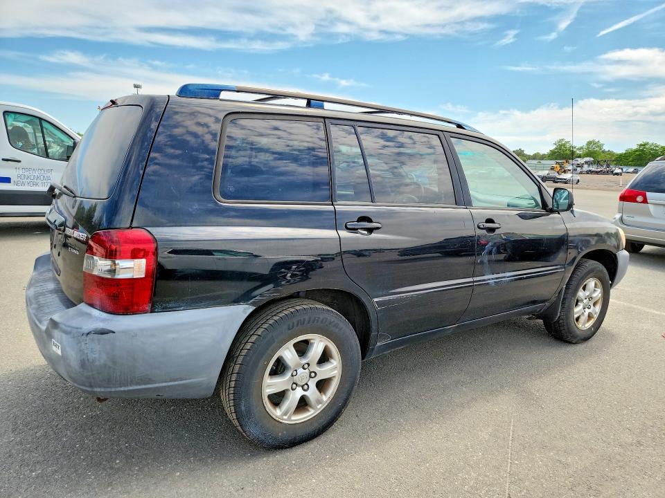 2005 Toyota Highlander VIN JTEEP21A550092407 COPART salvage auction — MINOR DENT/SCRATCHES, NY - CERTIFICATE OF TITLE, sold $800 on 2026-07-13 (photo 3)