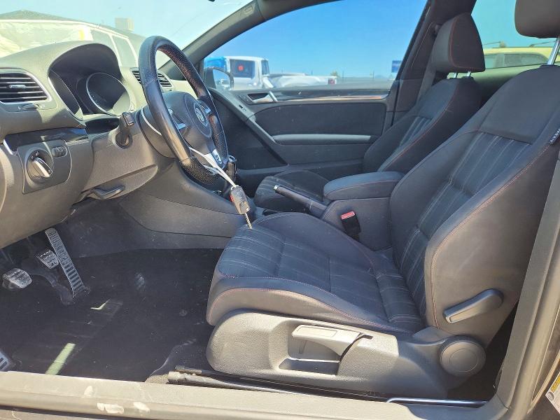 2012 Volkswagen Gti VIN WVWED7AJ1CW223577 COPART salvage auction — REAR END, Ut - Salvage Certificate, sold $1,850 on 2026-07-24 (photo 7)
