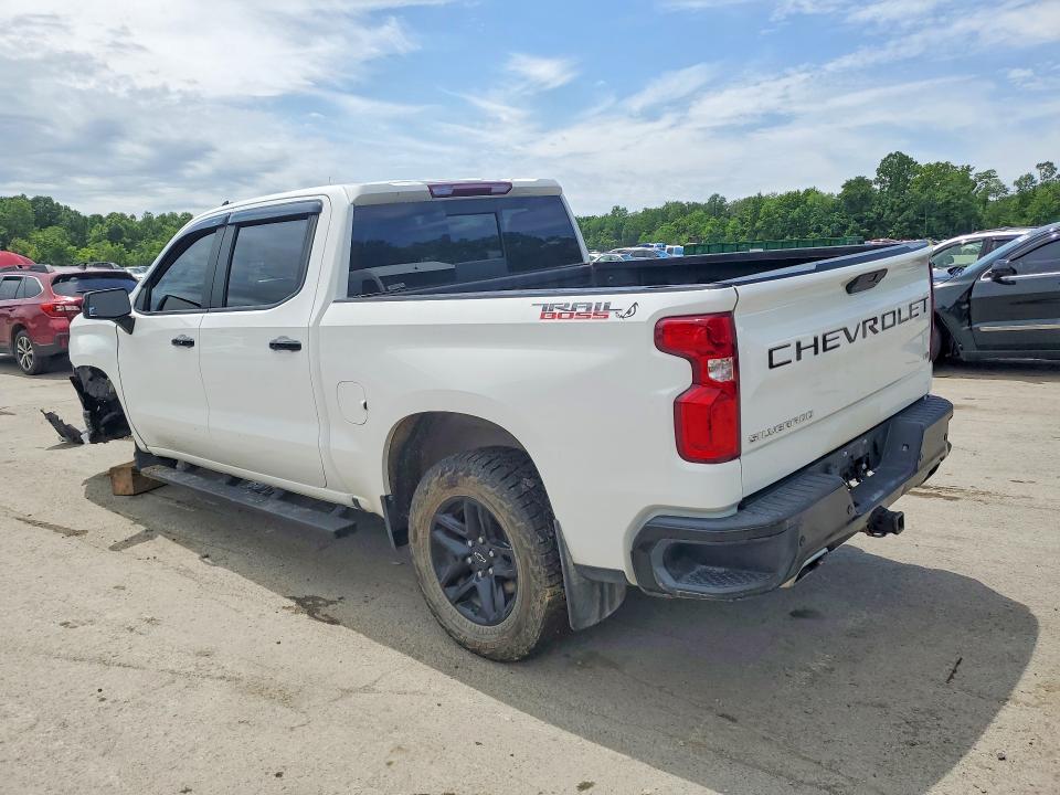 2021 Chevrolet Silverado VIN 1GCPYFEL7MZ286976 COPART salvage auction — FRONT END, Pa - Certificate Of Salvage, sold $16,200 on 2026-07-02 (photo 2)