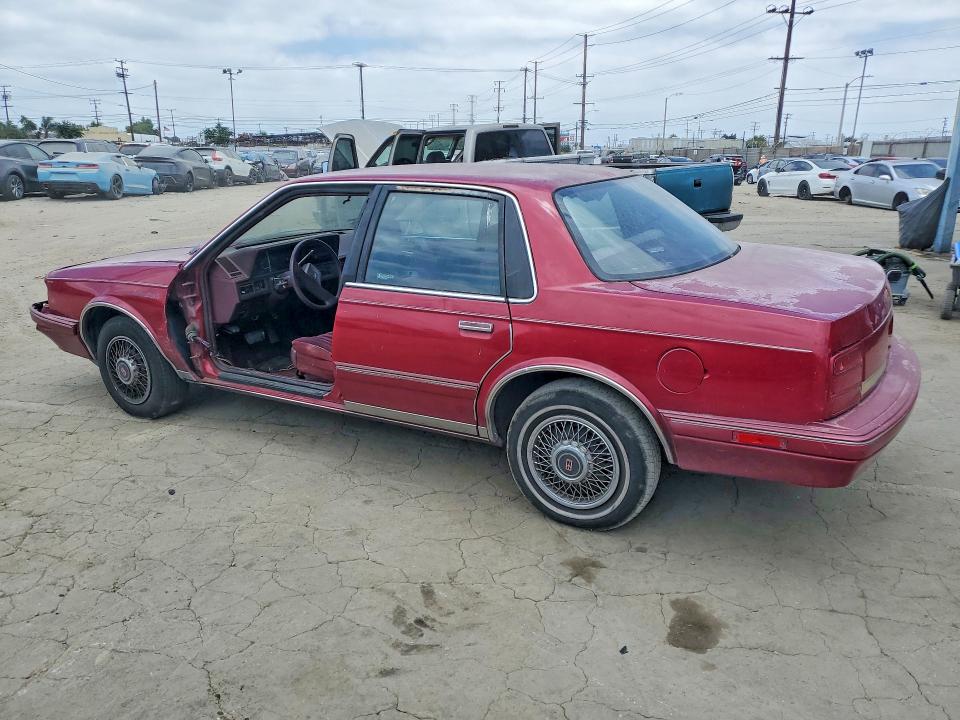 1993 Oldsmobile Cutlass ciera VIN 1G3AG54N1P6315626 COPART salvage auction — FRONT END, CA - SALVAGE CERTIFICATE, sold $200 on 2026-07-02 (photo 2)