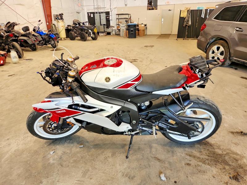 2012 Yamaha Yzf VIN JYARJ16E8CA027003 COPART salvage auction — FRONT END, Vt - Cert Of Title-Salvage Vehicle, sold $1,100 on 2026-07-23 (photo 3)