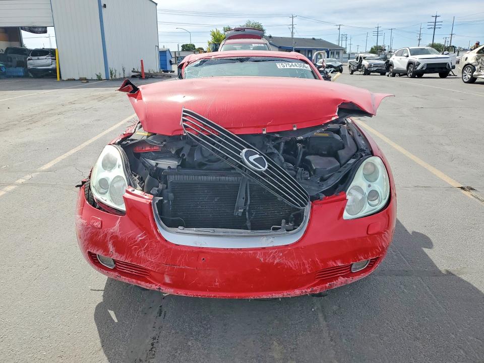 2005 Lexus Sc 430 VIN JTHFN48Y350064293 COPART salvage auction — SIDE, ID - SALVAGE CERTIFICATE OF TITLE, sold $1,000 on 2026-07-30 (photo 5)