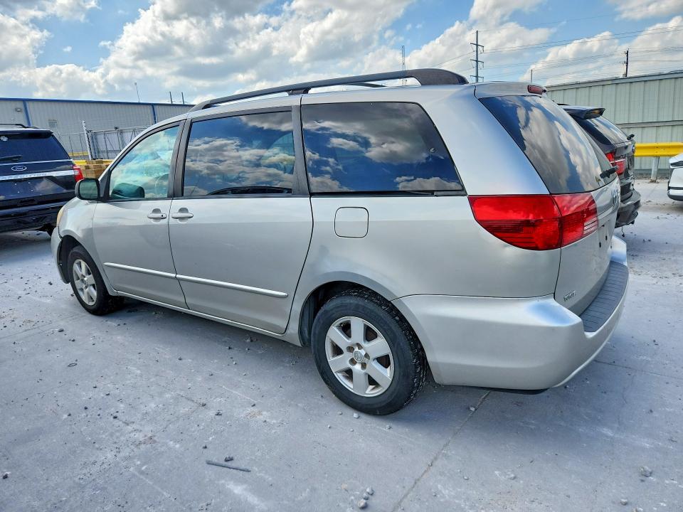 2004 Toyota Sienna VIN 5TDZA23CX4S063969 COPART salvage auction — FRONT END, Tx - Salvage Vehicle Title, sold $875 on 2026-07-17 (photo 2)