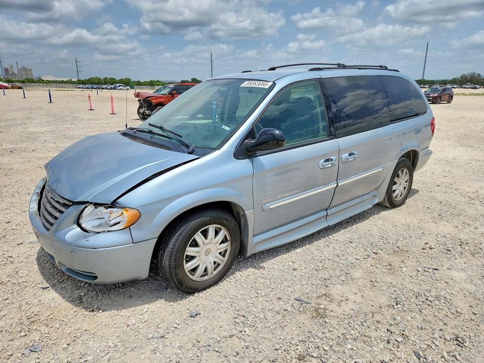 2006 Chrysler Town & country VIN 2A4GP54L76R807863 COPART salvage auction — FRONT END, Tx - Salvage Vehicle Title, sold $400 on 2026-07-02 (photo 1)