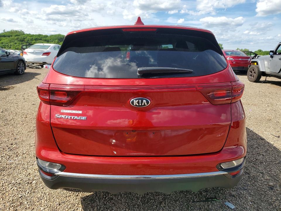 2020 Kia Sportage VIN KNDPMCAC2L7801859 COPART salvage auction — FRONT END, Il - Salvage Certificate, sold $3,900 on 2026-07-29 (photo 6)