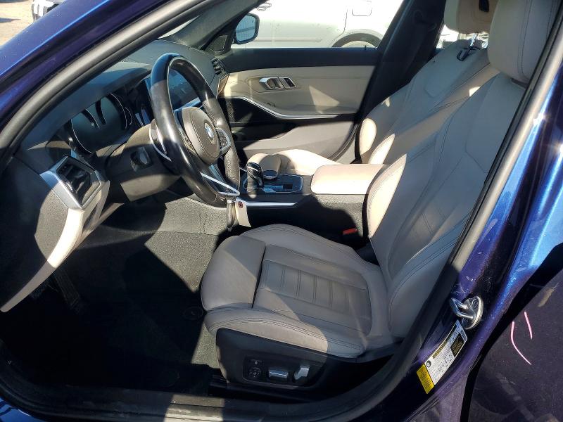 2020 BMW 3er VIN 3MW5R1J09L8B39194 COPART salvage auction — REAR END, CA - SALVAGE CERTIFICATE, sold $8,100 on 2026-09-01 (photo 7)