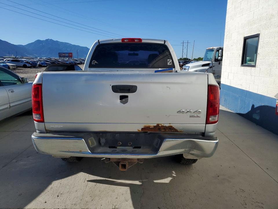 2005 Dodge Ram VIN 1D7HU18D25J623003 COPART salvage auction — REAR END, Ut - Certificate Of Title, sold $350 on 2026-07-20 (photo 6)