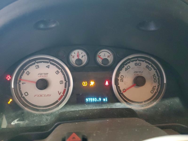 2008 Ford Focus VIN 1FAHP35N78W147788 COPART salvage auction — FRONT END, Wv - Salvage Certificate, sold $175 on 2026-07-02 (photo 9)