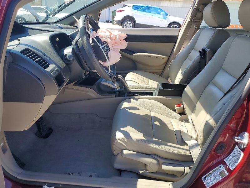 2011 Honda Civic VIN 19XFA1F54BE032573 COPART salvage auction — FRONT END, OH - CERT OF TITLE-SALVAGE, sold $950 on 2026-07-02 (photo 7)