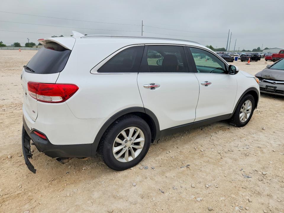 2016 Kia Sorento VIN 5XYPG4A30GG053215 COPART salvage auction — REAR END, TX - SALVAGE VEHICLE TITLE, sold $1,400 on 2026-07-02 (photo 3)