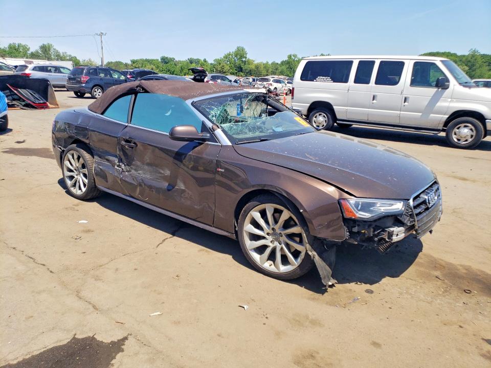 2015 Audi A5 VIN WAUMFAFH3FN001784 COPART salvage auction — ALL OVER, Ct - Cert Of Title-Salvage, sold $775 on 2026-07-31 (photo 4)