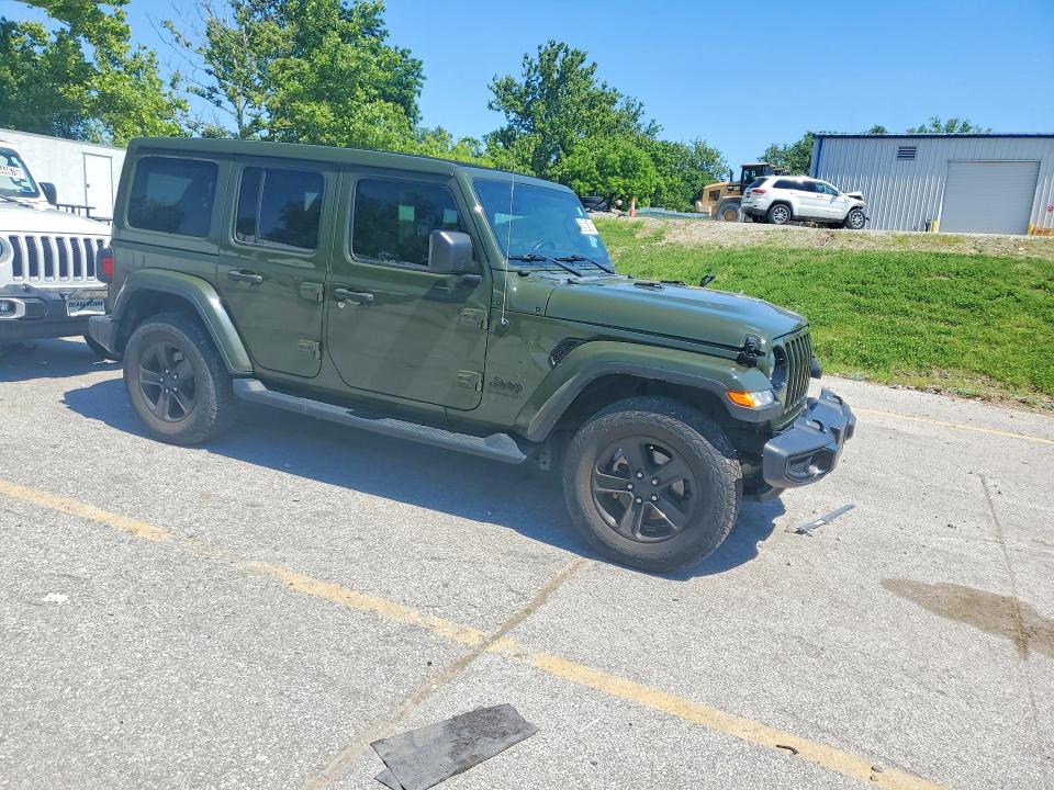 2023 Jeep Wrangler / VIN 1C4HJXEG8PW665573 COPART salvage auction — NORMAL WEAR, Mo - Certificate Of Title, sold $13,400 on 2026-07-09 (photo 4)