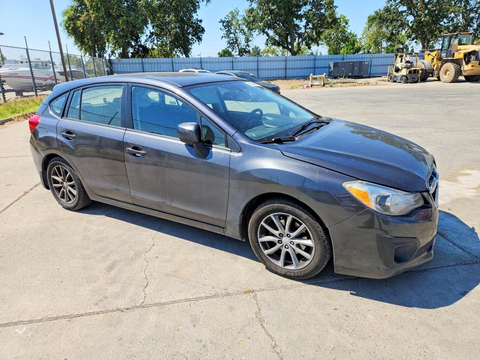 2012 Subaru VIN JF1GPAC67CH210493 COPART salvage auction — FRONT END, Ca - Salvage Certificate, sold $825 on 2026-07-20 (photo 4)