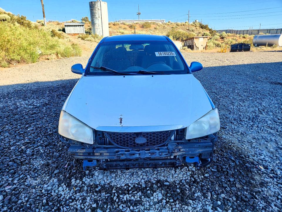 2005 Kia Spectra VIN KNAFE161555118313 COPART salvage auction — FRONT END, Nv - Salvage Title, sold $90 on 2026-07-02 (photo 5)