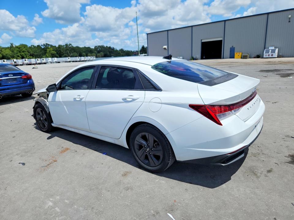2021 Hyundai Elantra VIN KMHLM4AJ6MU011840 COPART salvage auction — FRONT END, Fl - Cert Of Title Slvg Rebuildable, sold $6,300 on 2026-07-13 (photo 2)