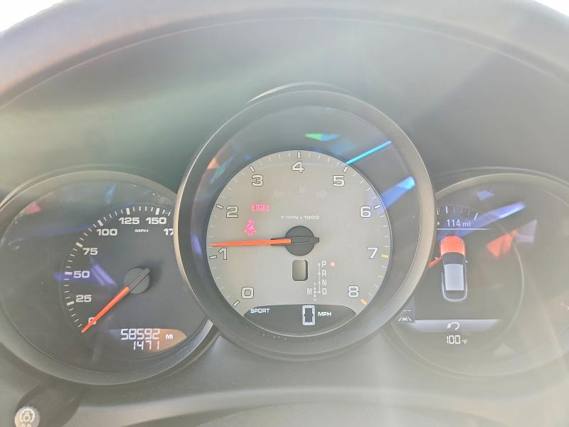 2018 Porsche VIN WP1AB2A51JLB31506 COPART salvage auction — SIDE, Tx - Salvage Vehicle Title, sold $3,800 on 2026-08-27 (photo 9)