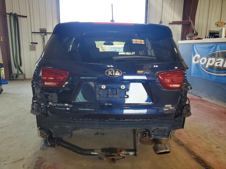 2020 Kia Sorento VIN 5XYPGDA31LG677471 COPART salvage auction — REAR END, Ny - Mv-907A Salvage Certificate, sold $3,000 on 2026-07-13 (photo 6)