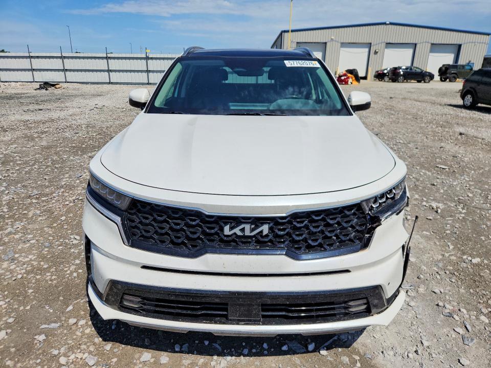 2023 Kia VIN KNDRHDLG9P5133708 COPART salvage auction — FRONT END, WV - SALVAGE CERTIFICATE, sold $12,900 on 2026-07-27 (photo 5)