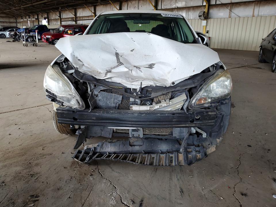 2015 Nissan Sentra VIN 3N1AB7AP3FY217840 COPART salvage auction — FRONT END, Az - Certificate Of Title, sold $500 on 2026-07-06 (photo 5)