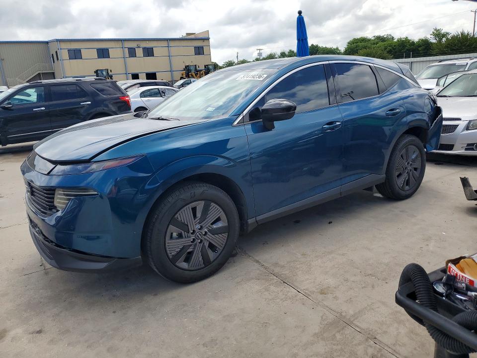 2025 Nissan Murano VIN 5N1AZ3CS0SC132908 COPART salvage auction — FRONT END, TX - SALVAGE VEHICLE TITLE (P), sold $9,900 on 2026-07-16 (photo 1)