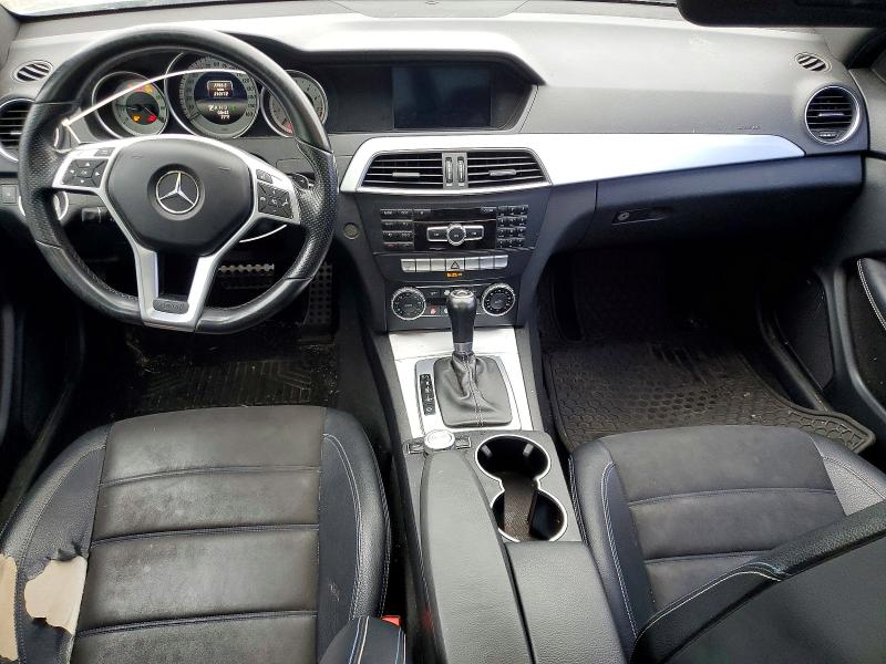 2015 Mercedes-benz C class VIN WDDGJ4HB5FG393993 COPART salvage auction — FRONT END, Oh - Cert Of Title-Salvage, sold $375 on 2026-07-08 (photo 8)