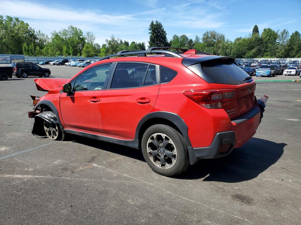 2023 Subaru VIN JF2GTAEC1PH263884 COPART salvage auction — FRONT END, Or - Salvage Title Certificate, sold $1,550 on 2026-07-27 (photo 2)