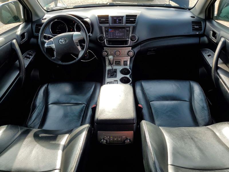 2013 Toyota Highlander VIN 5TDBK3EH2DS226966 COPART salvage auction — FRONT END, Tx - Salvage Vehicle Title, sold $5,300 on 2026-07-10 (photo 8)
