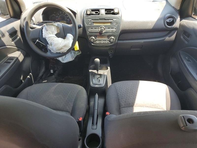 2014 Mitsubishi Mirage VIN ML32A3HJ0EH023777 COPART salvage auction — FRONT END, Tx - Salvage Vehicle Title, sold $550 on 2026-07-28 (photo 8)