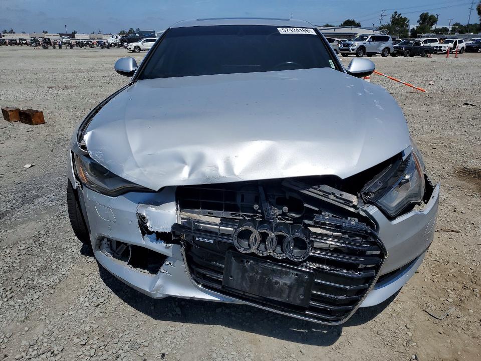 2014 Audi VIN WAUGFAFC7EN012934 COPART salvage auction — FRONT END, Ca - Salvage Certificate, sold $725 on 2026-07-28 (photo 5)