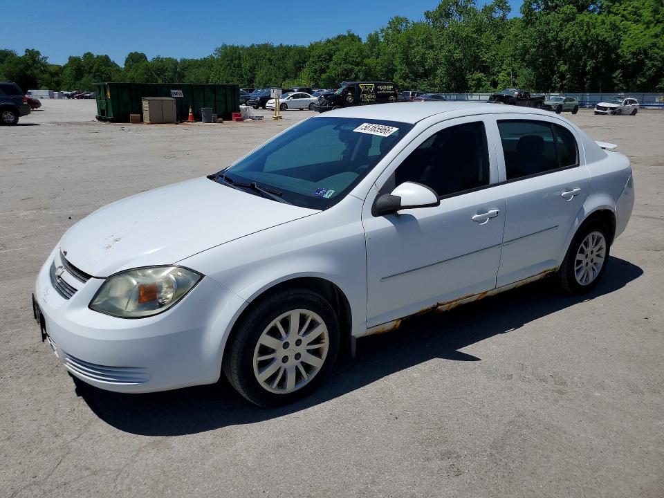 2010 Chevrolet Cobalt VIN 1G1AD5F50A7144173 COPART salvage auction — MINOR DENT/SCRATCHES, Oh - Certificate Of Title, sold $350 on 2026-07-09 (photo 1)