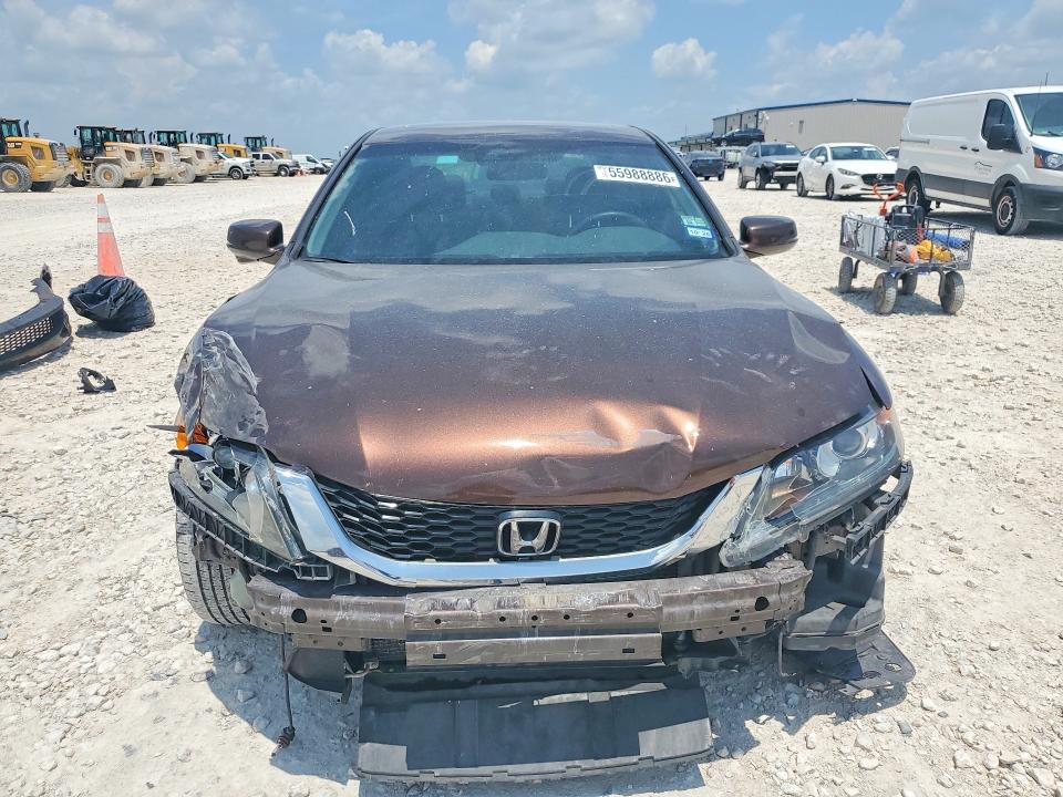 2013 Honda VIN 1HGCT1B83DA019253 COPART salvage auction — FRONT END, Tx - Salvage Vehicle Title, sold $1,900 on 2026-07-02 (photo 5)