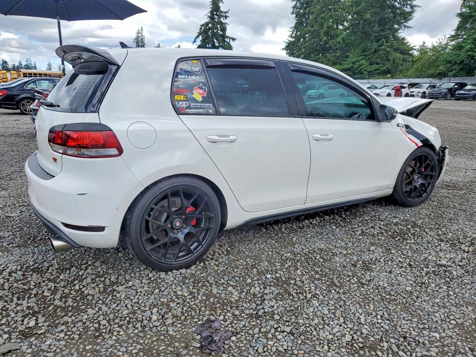 2013 Volkswagen Gti VIN WVWHD7AJ7DW115446 COPART salvage auction — FRONT END, Wa - Bill Of Sale, sold $700 on 2026-08-04 (photo 3)