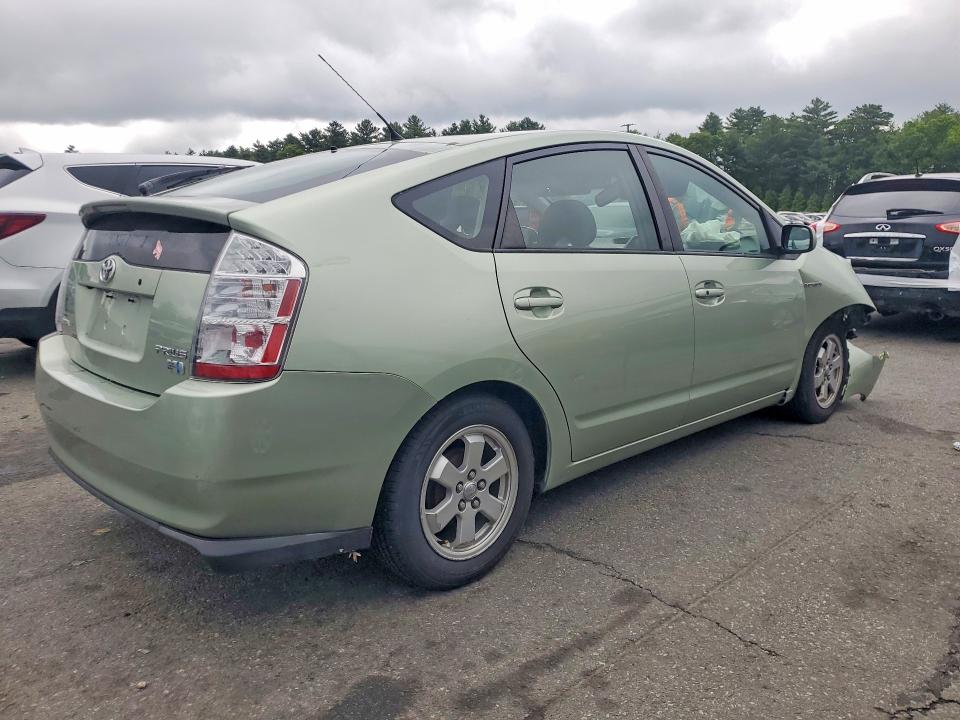 2006 Toyota Prius VIN JTDKB20U967504838 COPART salvage auction — FRONT END, MA - CERT OF TITLE-RECONSTRCTD COLL, sold $325 on 2026-07-21 (photo 3)