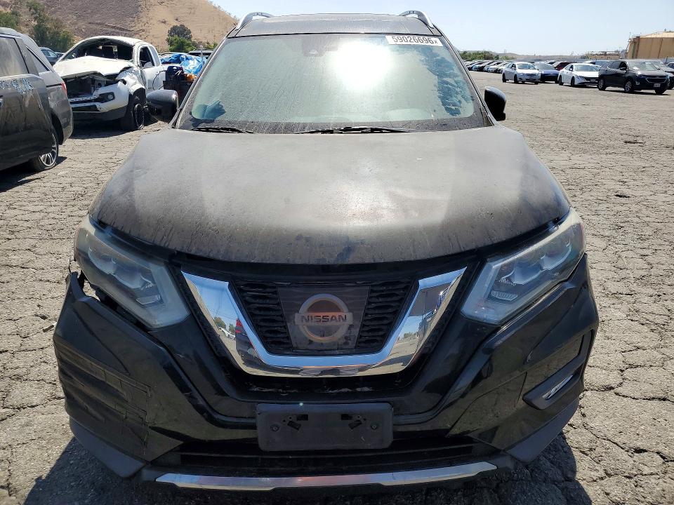 2017 Nissan Rogue VIN JN8AT2MV0HW271084 COPART salvage auction — FRONT END, Ca - Dis/Dlr/Exp Only Clean Title (P), sold $2,500 on 2026-07-06 (photo 5)
