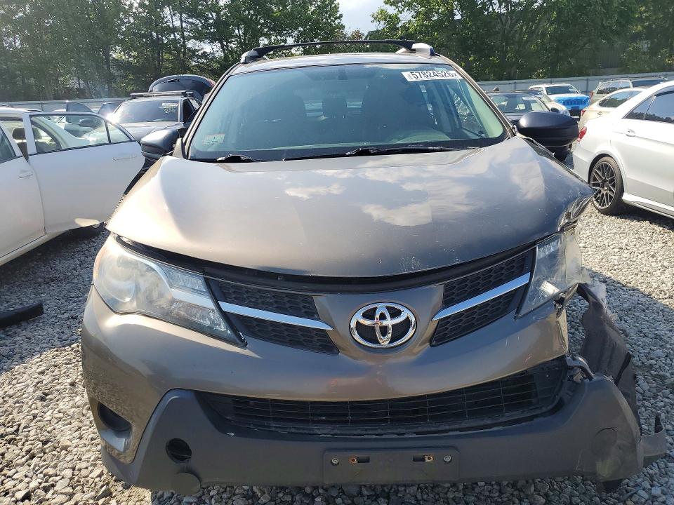 2014 Toyota Rav4 VIN JTMBFREV9ED084710 COPART salvage auction — FRONT END, MA - CERT OF TITLE-RECONSTRCTD COLL, sold $3,550 on 2026-07-22 (photo 5)