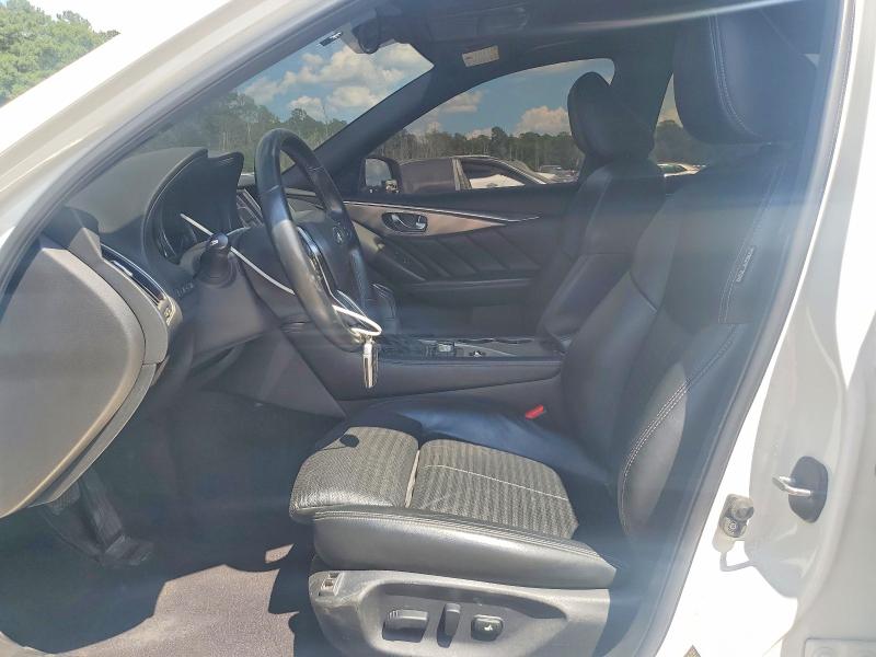 2020 Infiniti Q50 VIN JN1EV7AP6LM206533 COPART salvage auction — FRONT END, Nc - Salvage Certificate Of Title, sold $3,150 on 2026-07-22 (photo 7)