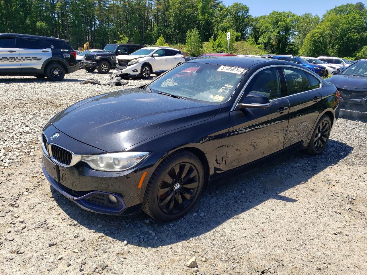 2016 BMW 4 Series VIN WBA4C9C58GG137657 COPART salvage auction — Minor Dent/Scratches, NH - CERTIFICATE OF TITLE, sold $1,200 on 2026-07-01 (photo 1)