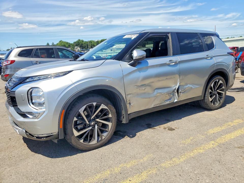 2022 Mitsubishi Outlander VIN JA4J4UA85NZ049079 COPART salvage auction — SIDE, Pa - Certificate Of Salvage, sold $7,800 on 2026-07-17 (photo 1)